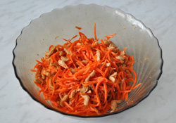 Морковь по-корейски с соевым мясом рецепт с фото